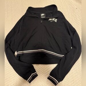 Nike cropped sweater